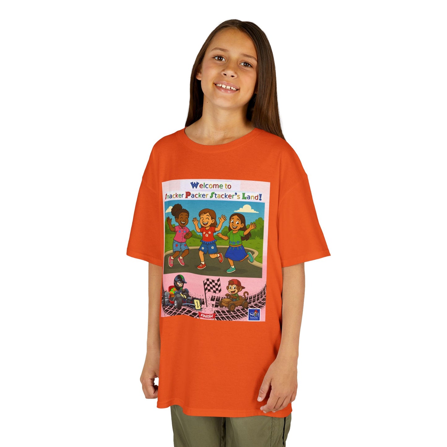 Kids Graphic Tee - Welcome to Snacker Packer's Land