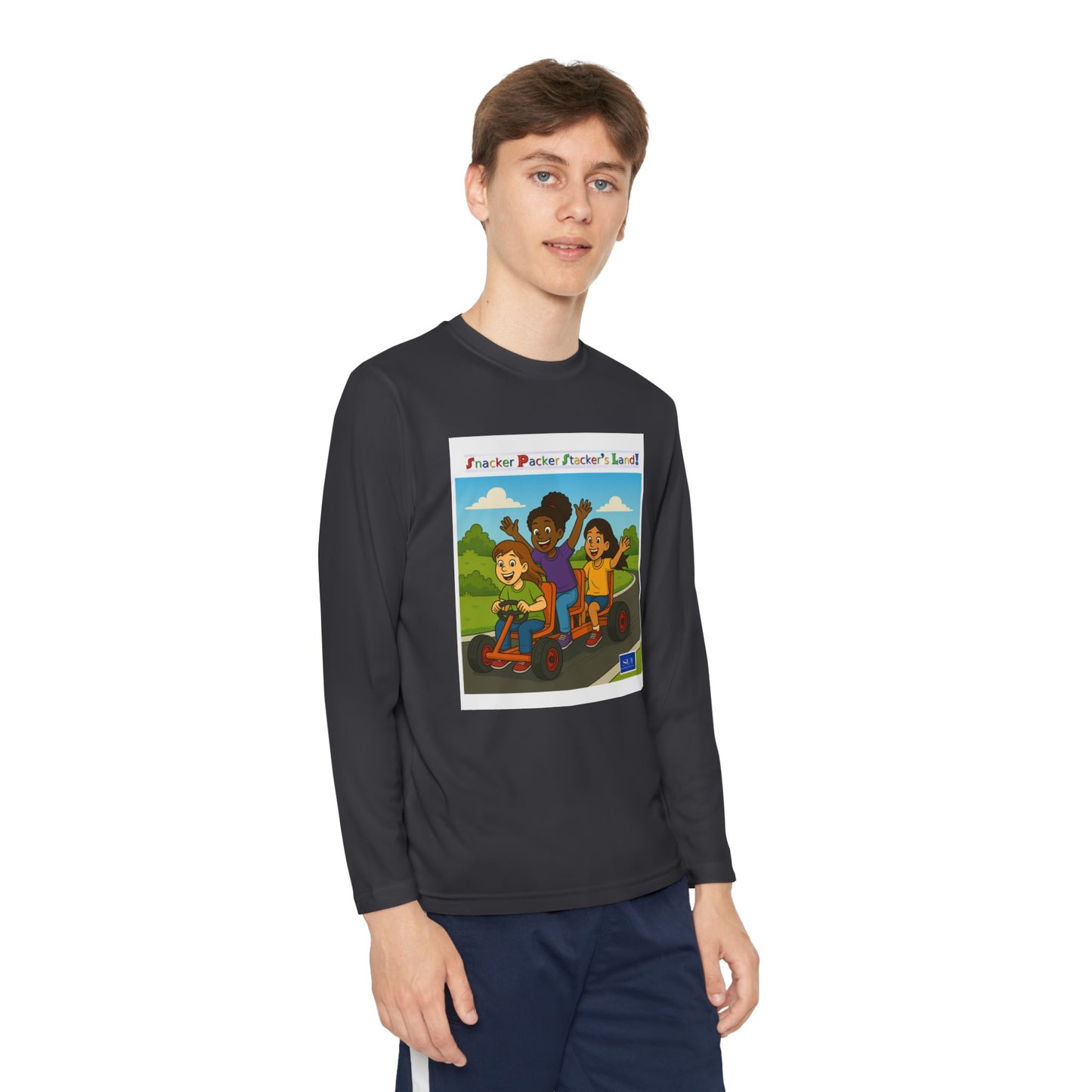 Youth Long Sleeve Tee - Fun Adventures Design