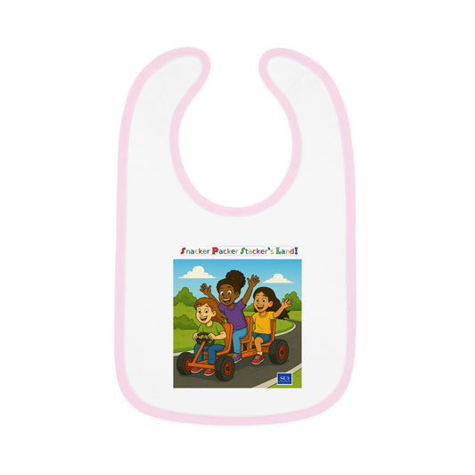 Playful Kids' Jersey Bib with Fun Design