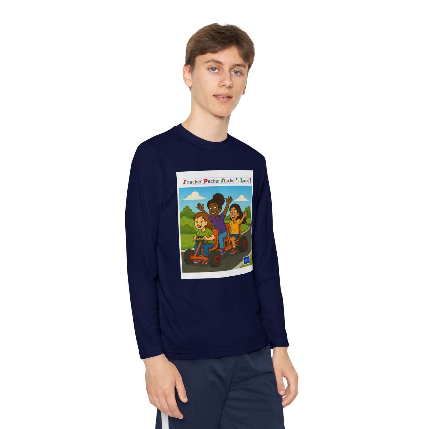 Youth Long Sleeve Tee - Fun Adventures Design