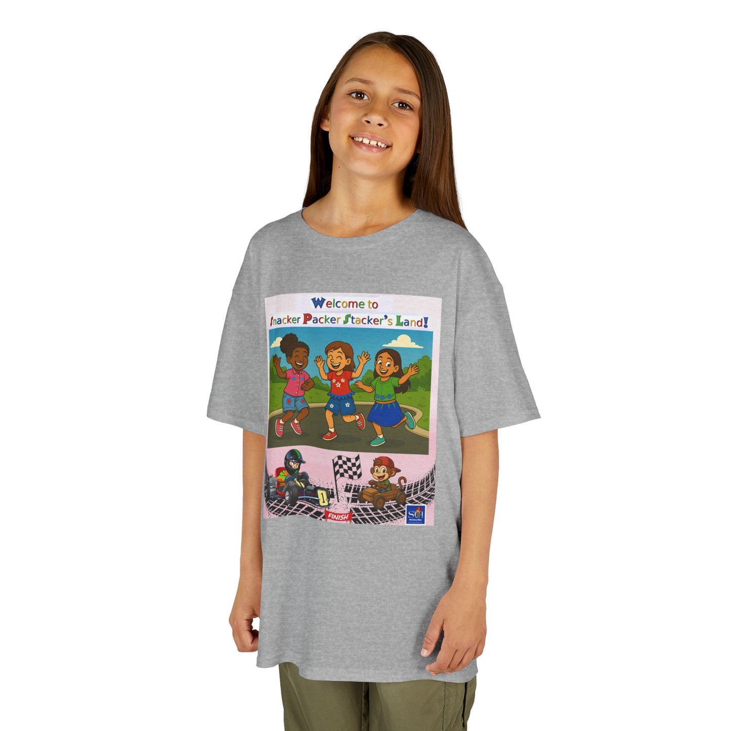 Kids Graphic Tee - Welcome to Snacker Packer's Land