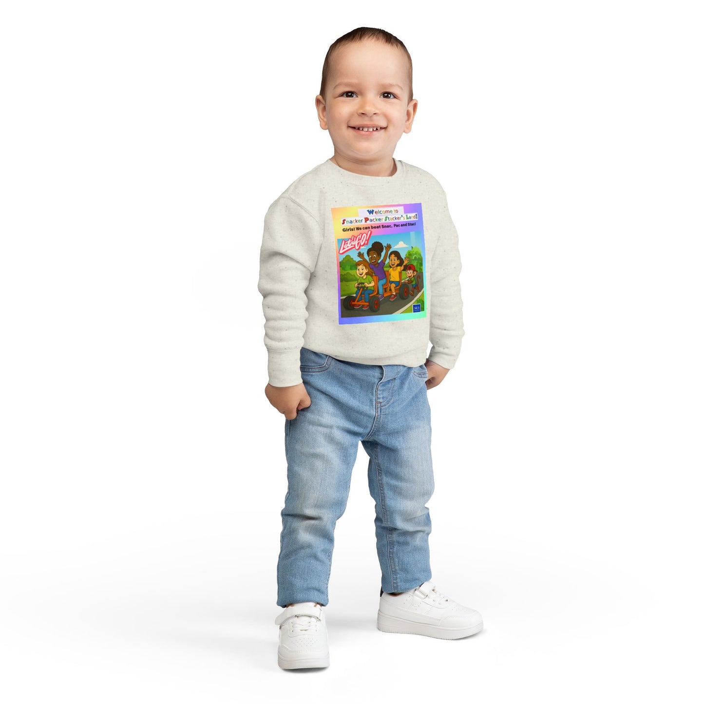 Toddler welcome to Sacker Packer's Land Toddler Sweatshirt - Fun & Playful Kids Apparel