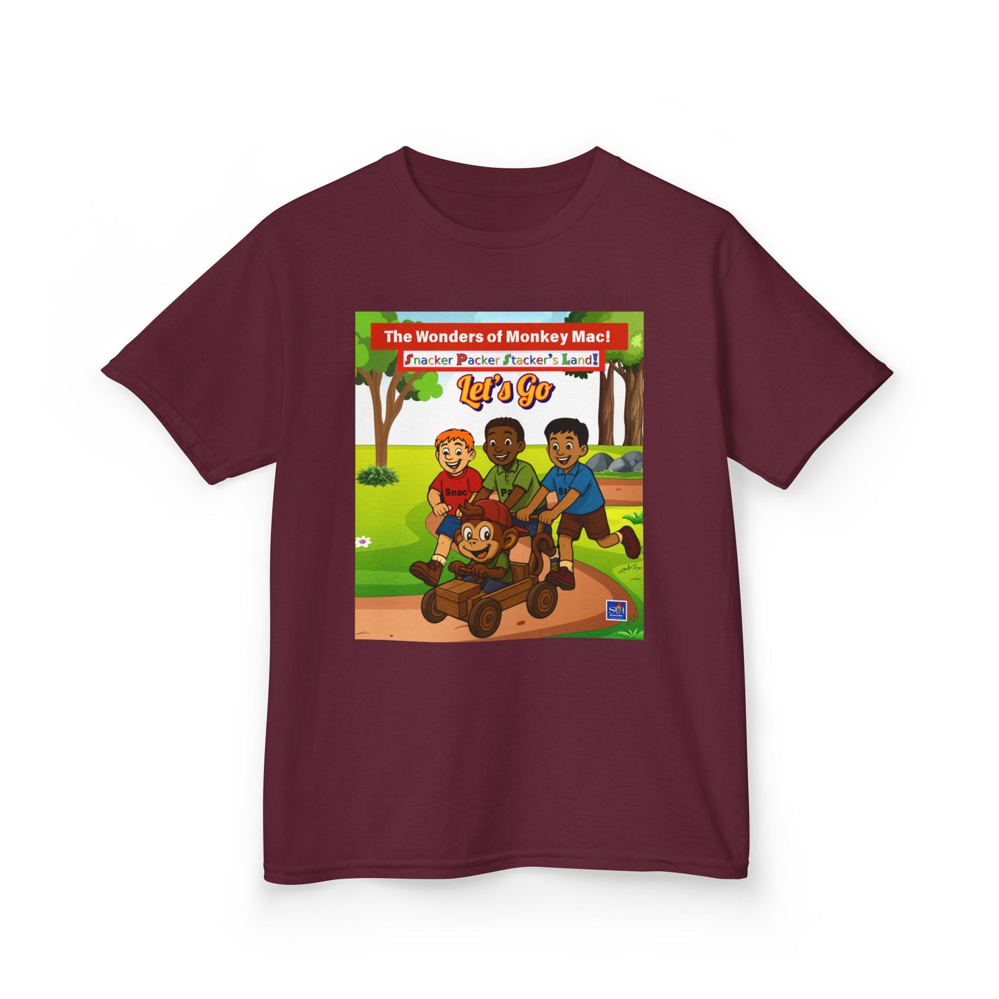 Kids Softstyle Tee - Welcome to Playtime Paradise Design