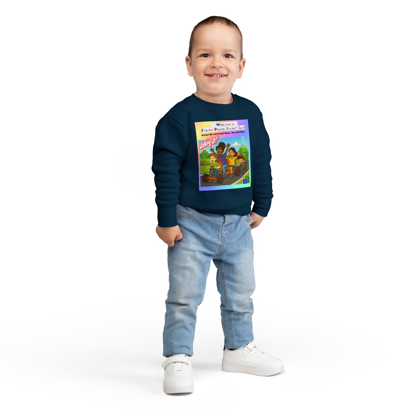 Toddler welcome to Sacker Packer's Land Toddler Sweatshirt - Fun & Playful Kids Apparel