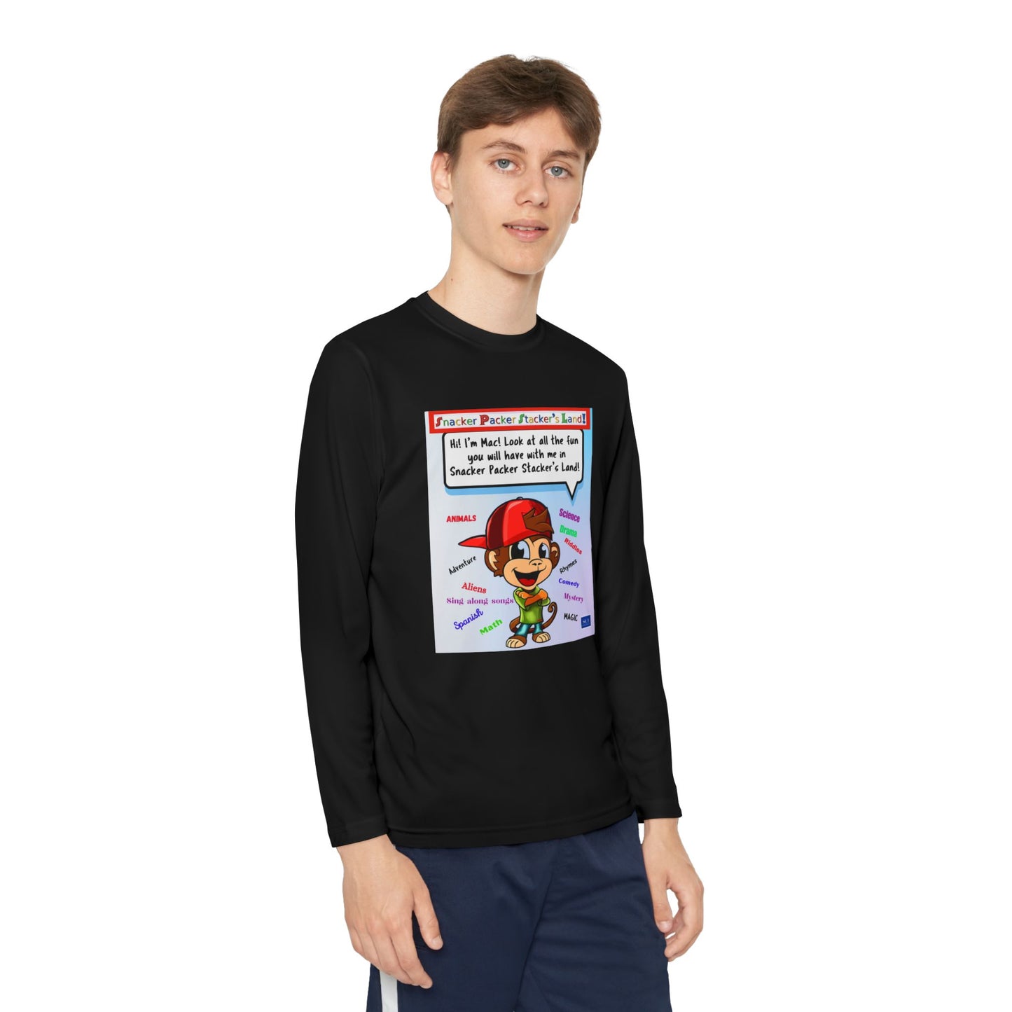 Youth Long Sleeve Funny Teacher Tee