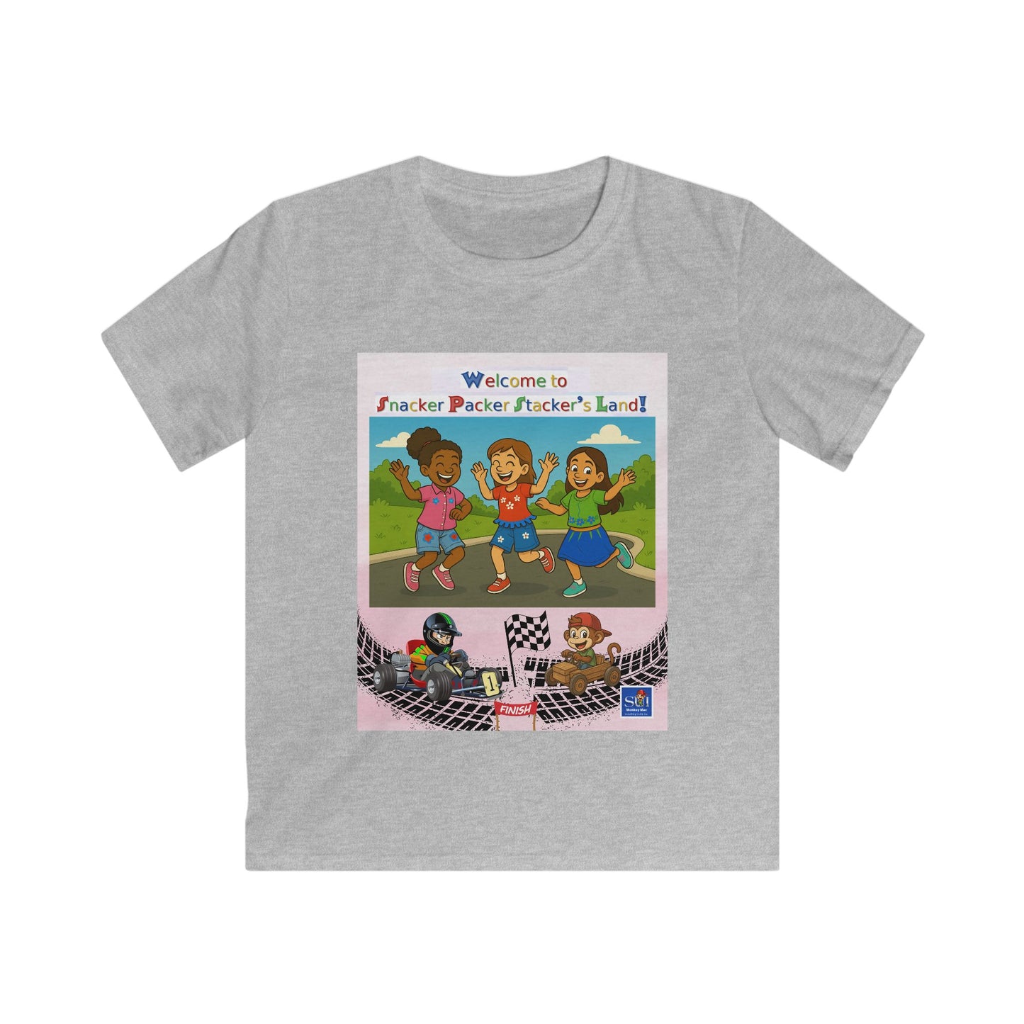 Kids Graphic Tee - Welcome to Snacker Packer's Land