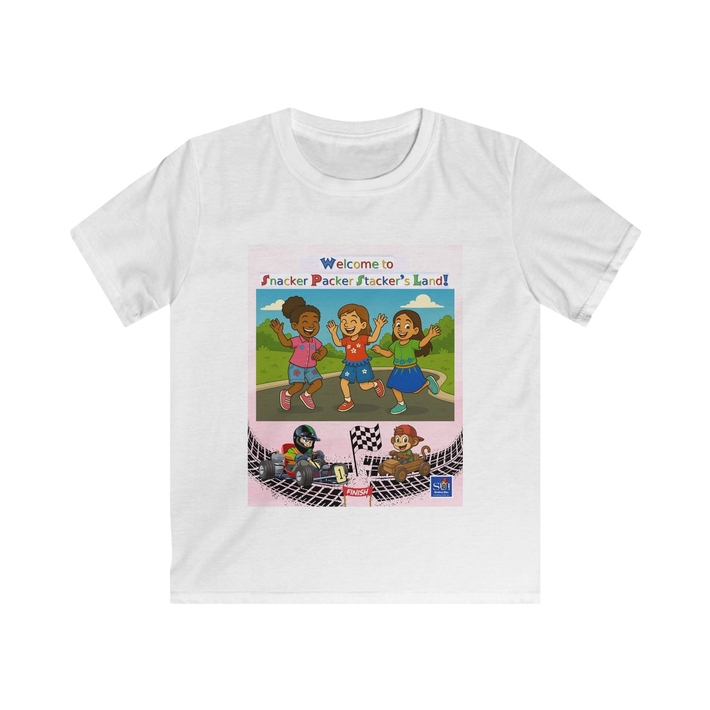 Kids Graphic Tee - Welcome to Snacker Packer's Land