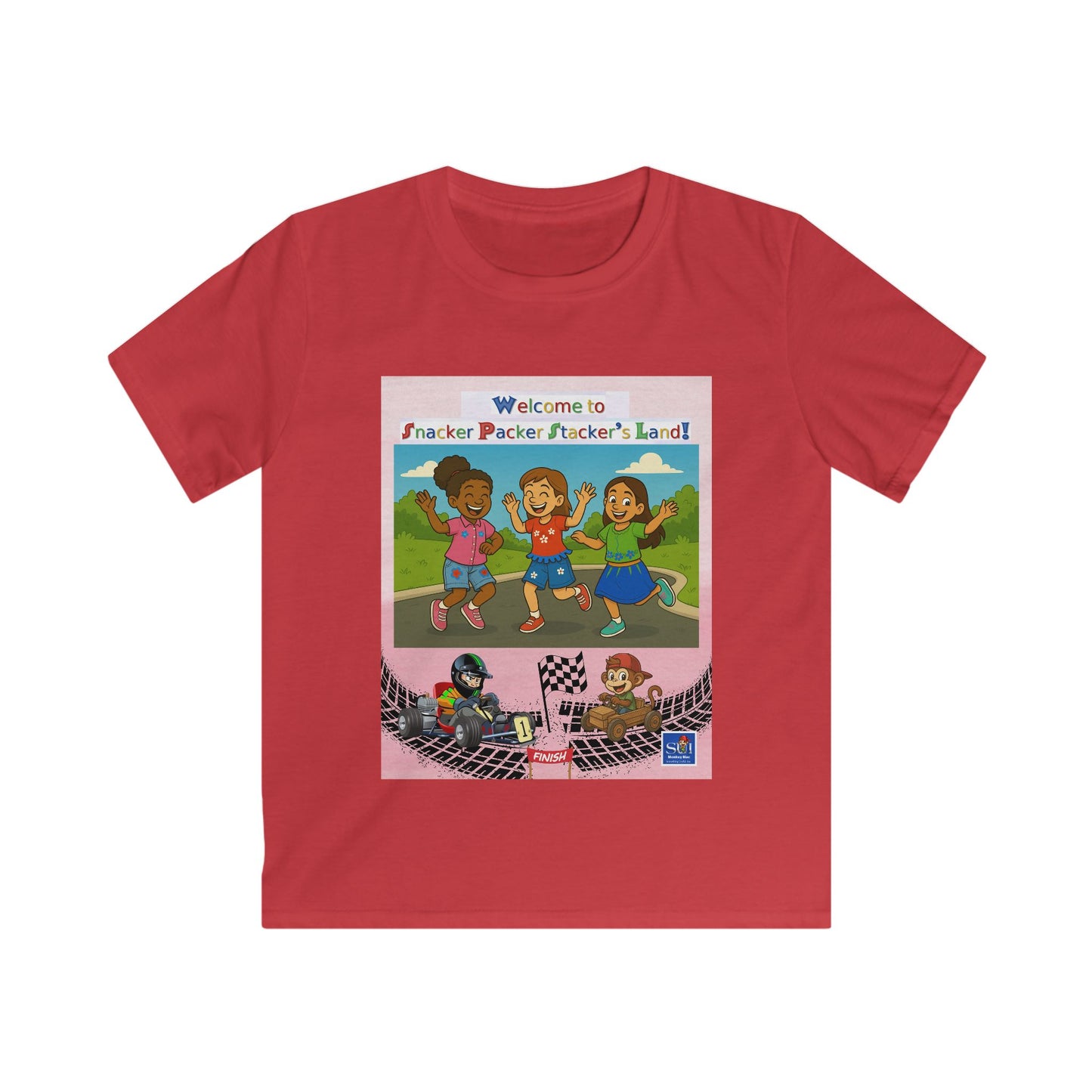 Kids Graphic Tee - Welcome to Snacker Packer's Land