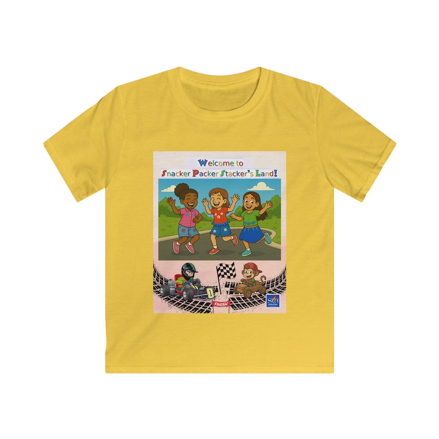 Kids Graphic Tee - Welcome to Snacker Packer's Land