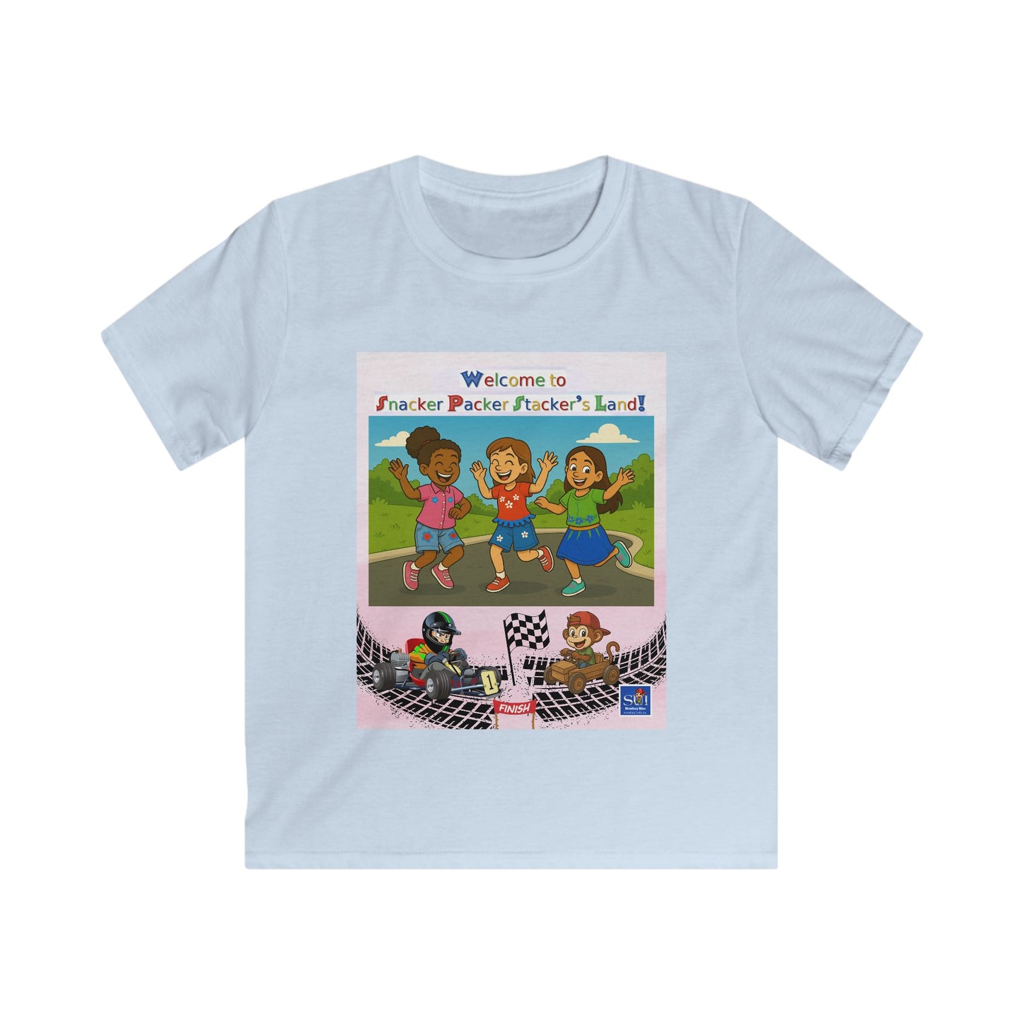 Kids Graphic Tee - Welcome to Snacker Packer's Land