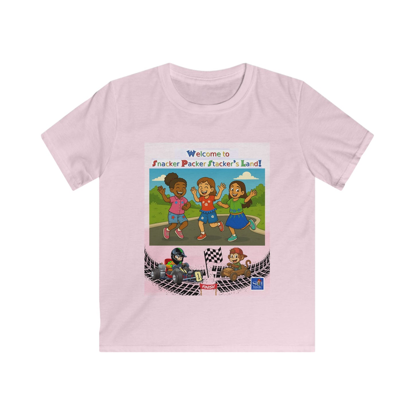 Kids Graphic Tee - Welcome to Snacker Packer's Land