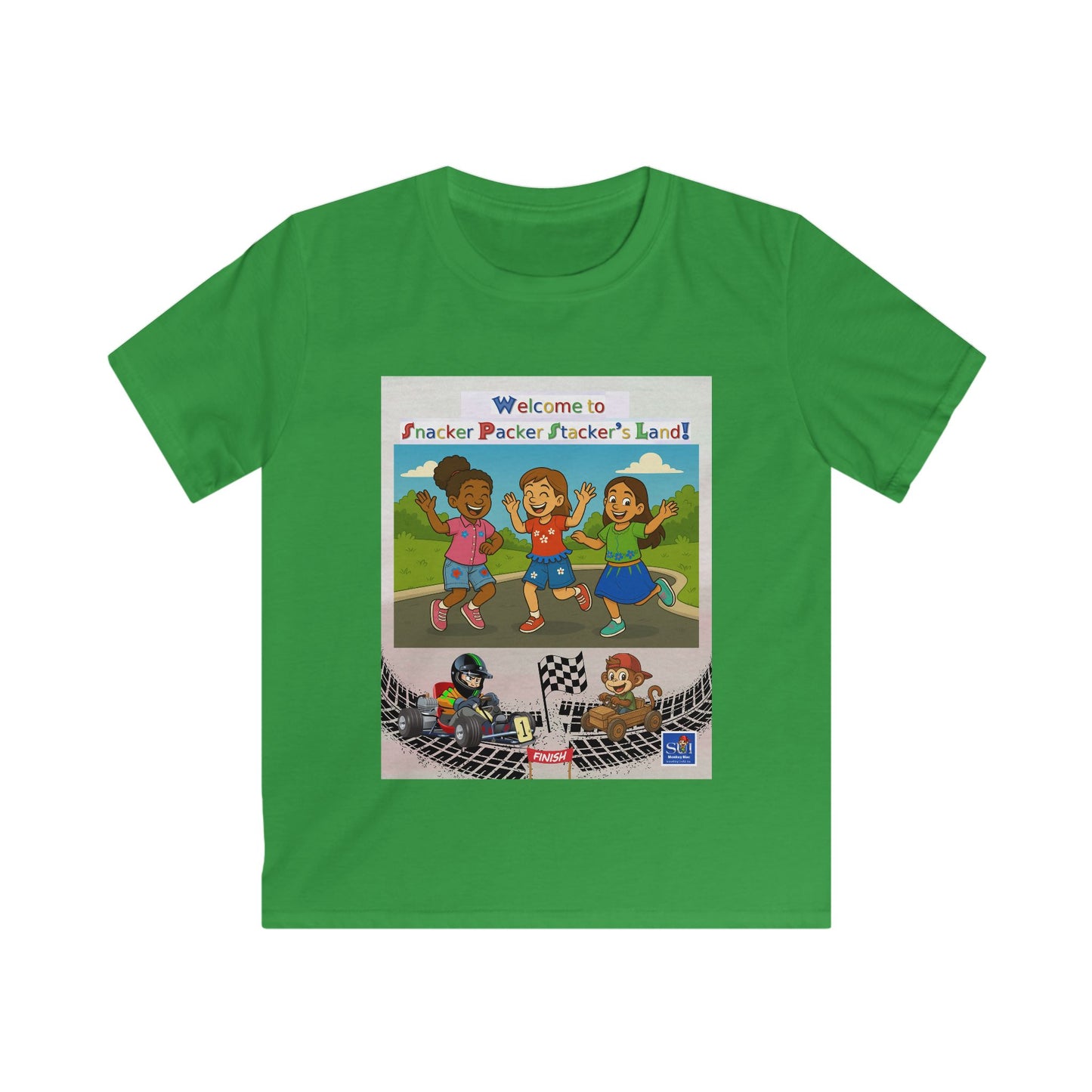 Kids Graphic Tee - Welcome to Snacker Packer's Land