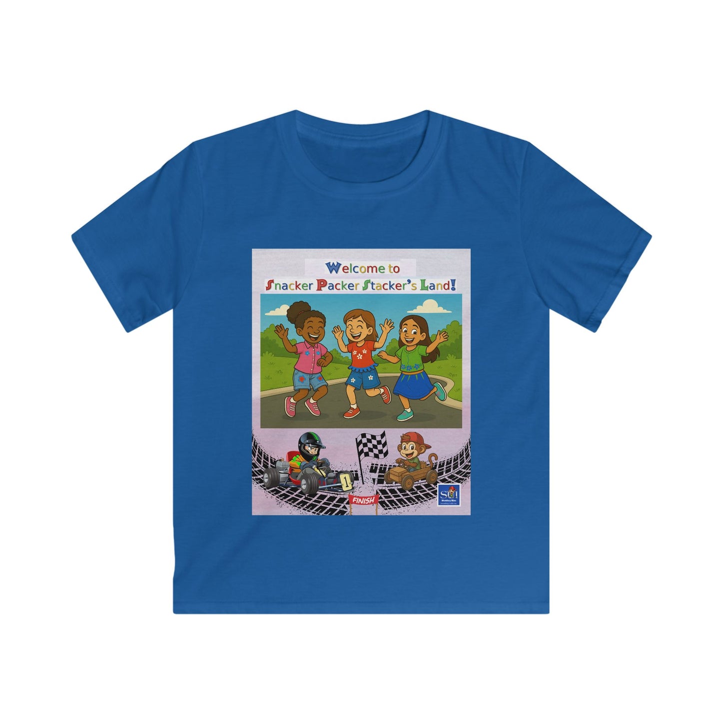Kids Graphic Tee - Welcome to Snacker Packer's Land