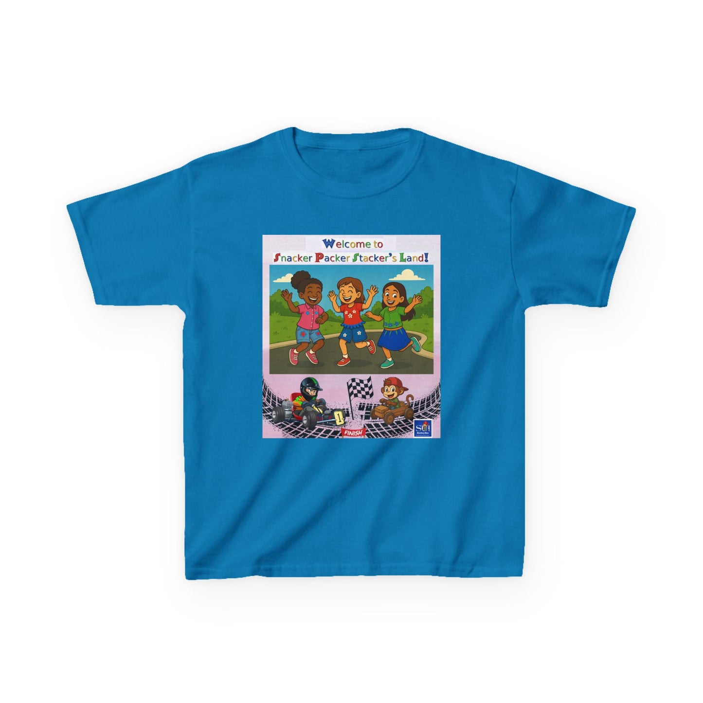 Kids Graphic Tee - Welcome to Snacker Packer's Land