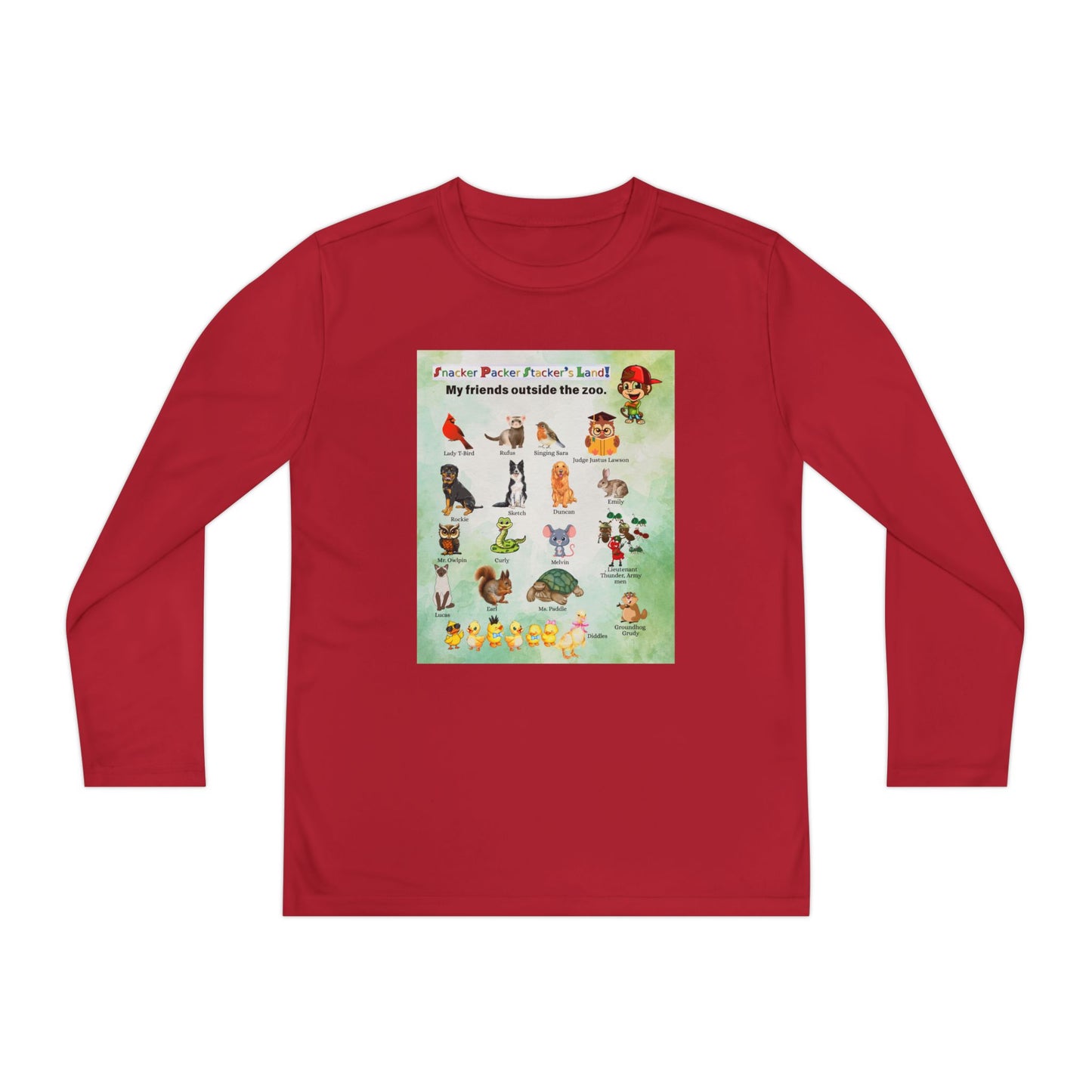 Youth Nature-Inspired Youth Long Sleeve Tee