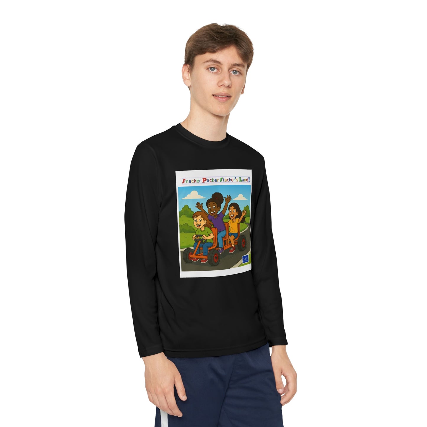 Youth Long Sleeve Tee - Fun Adventures Design