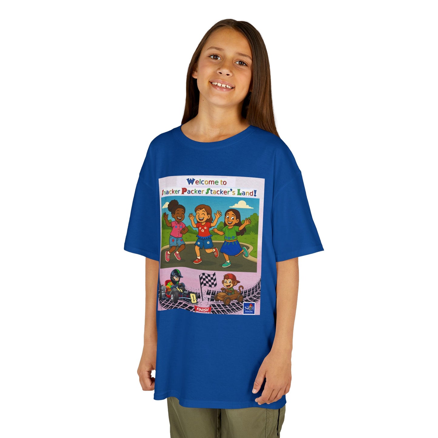Kids Graphic Tee - Welcome to Snacker Packer's Land