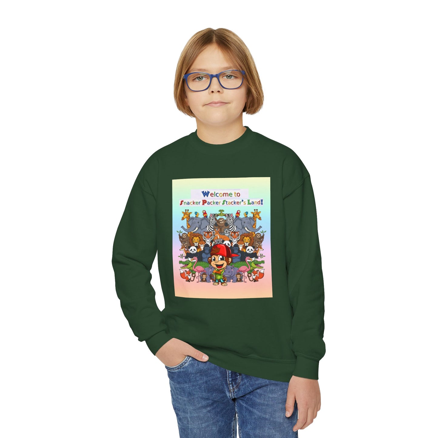 Youth, welcome to the Party Youth Crewneck Sweatshirt