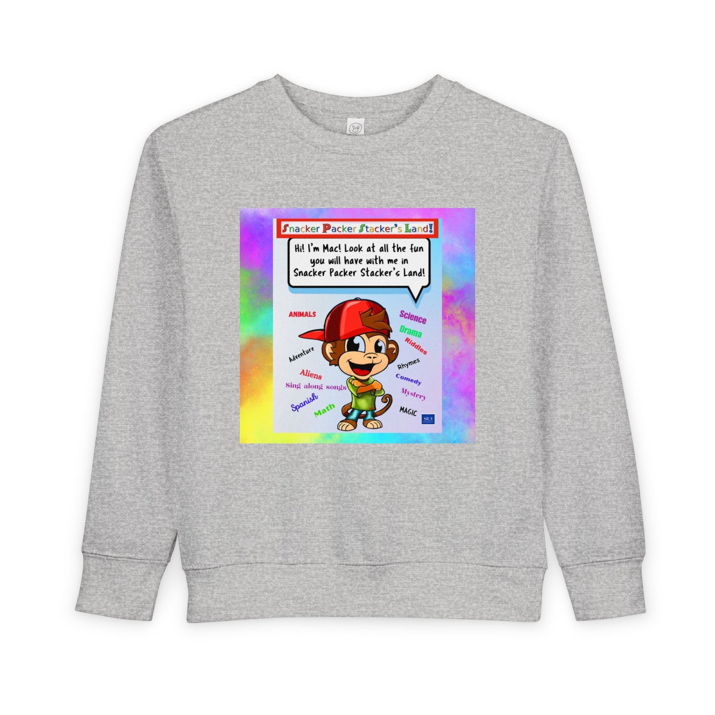 Toddler Sweatshirt with Playful Design - Perfect for Everyday Wear!