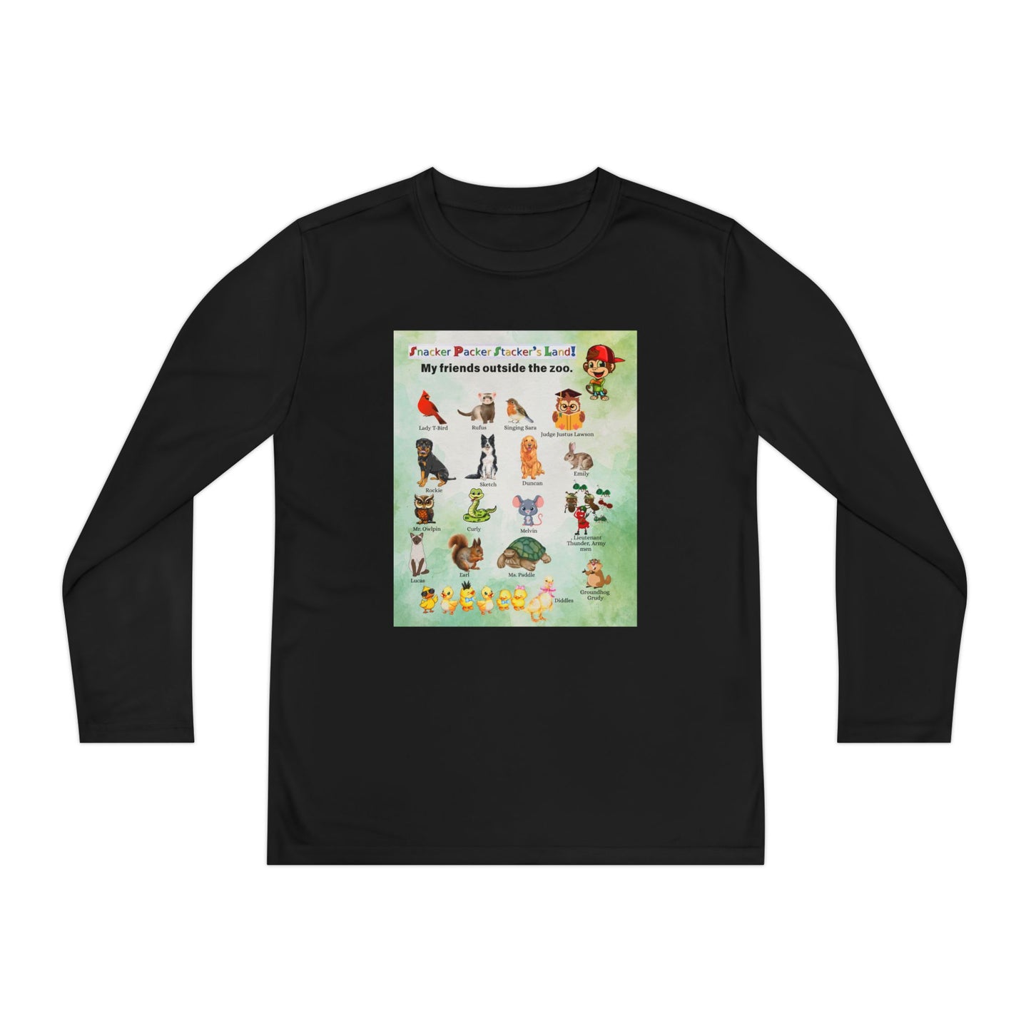 Youth Nature-Inspired Youth Long Sleeve Tee