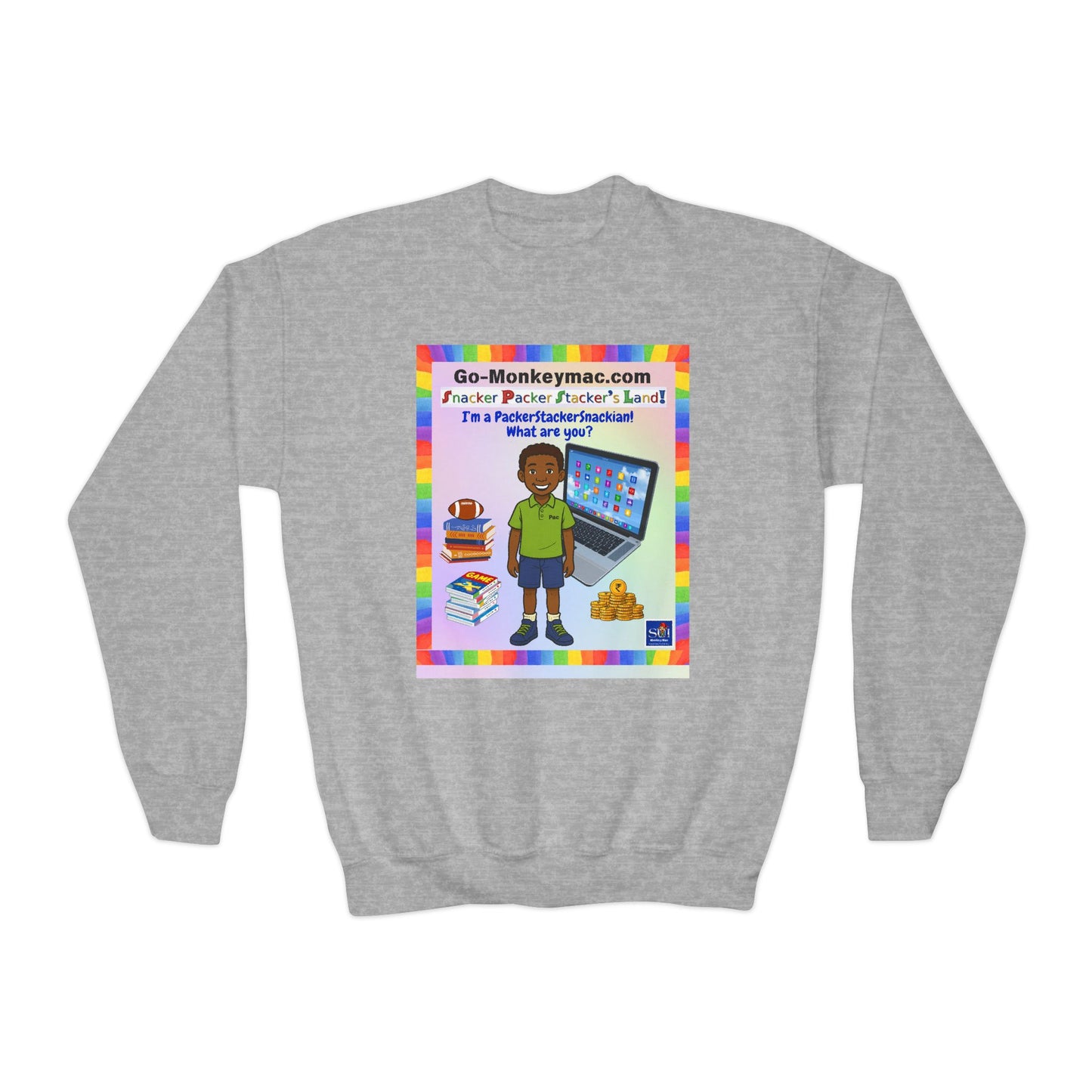 Youth Crewneck Sweatshirt - Perfect for Future Leaders!