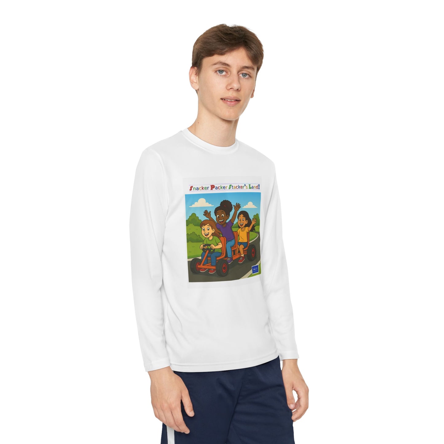 Youth Long Sleeve Tee - Fun Adventures Design