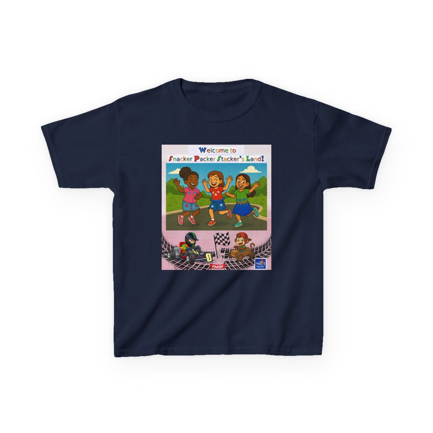 Kids Graphic Tee - Welcome to Snacker Packer's Land