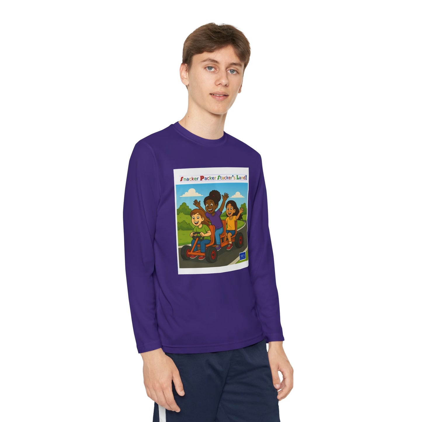 Youth Long Sleeve Tee - Fun Adventures Design
