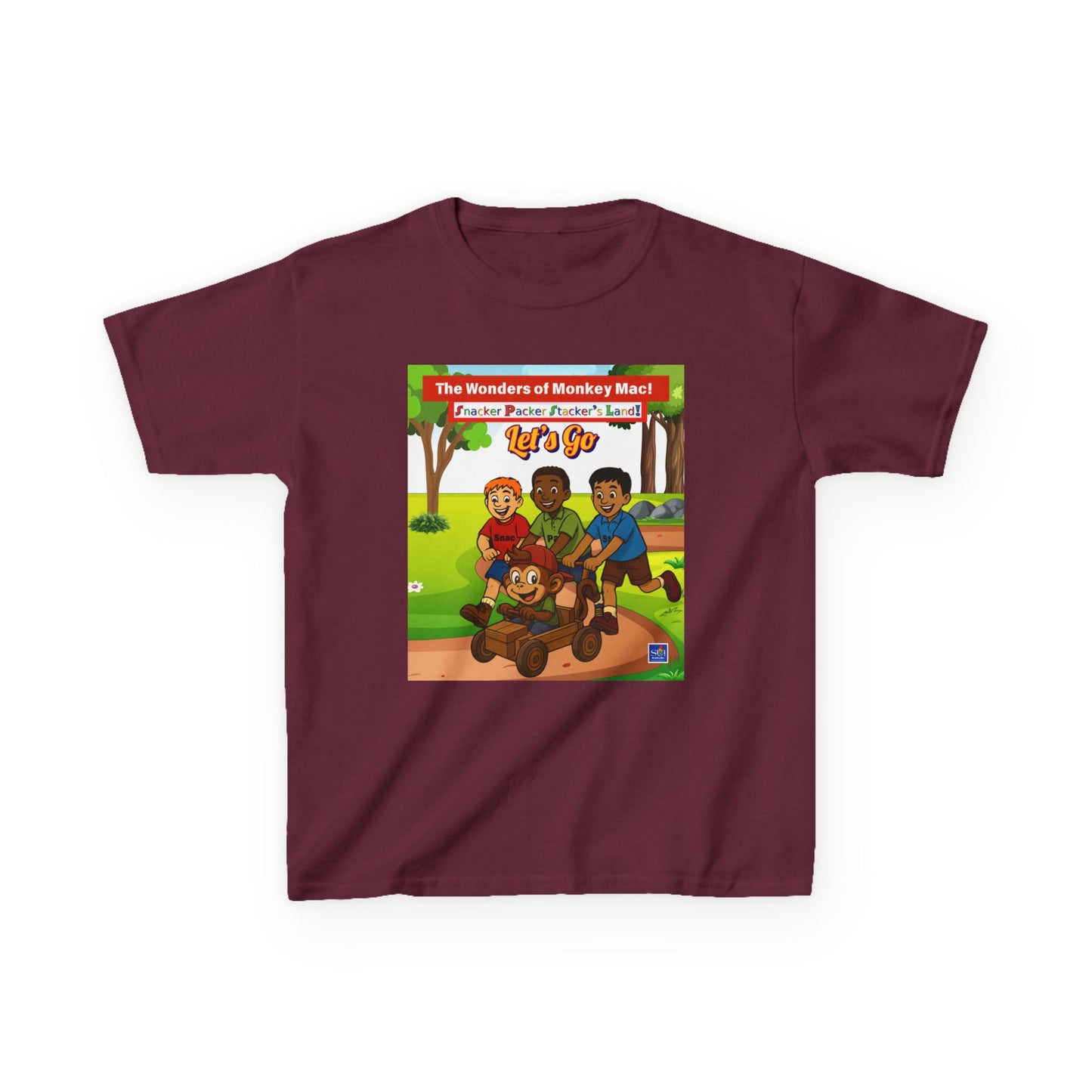 Kids Softstyle Tee - Welcome to Playtime Paradise Design