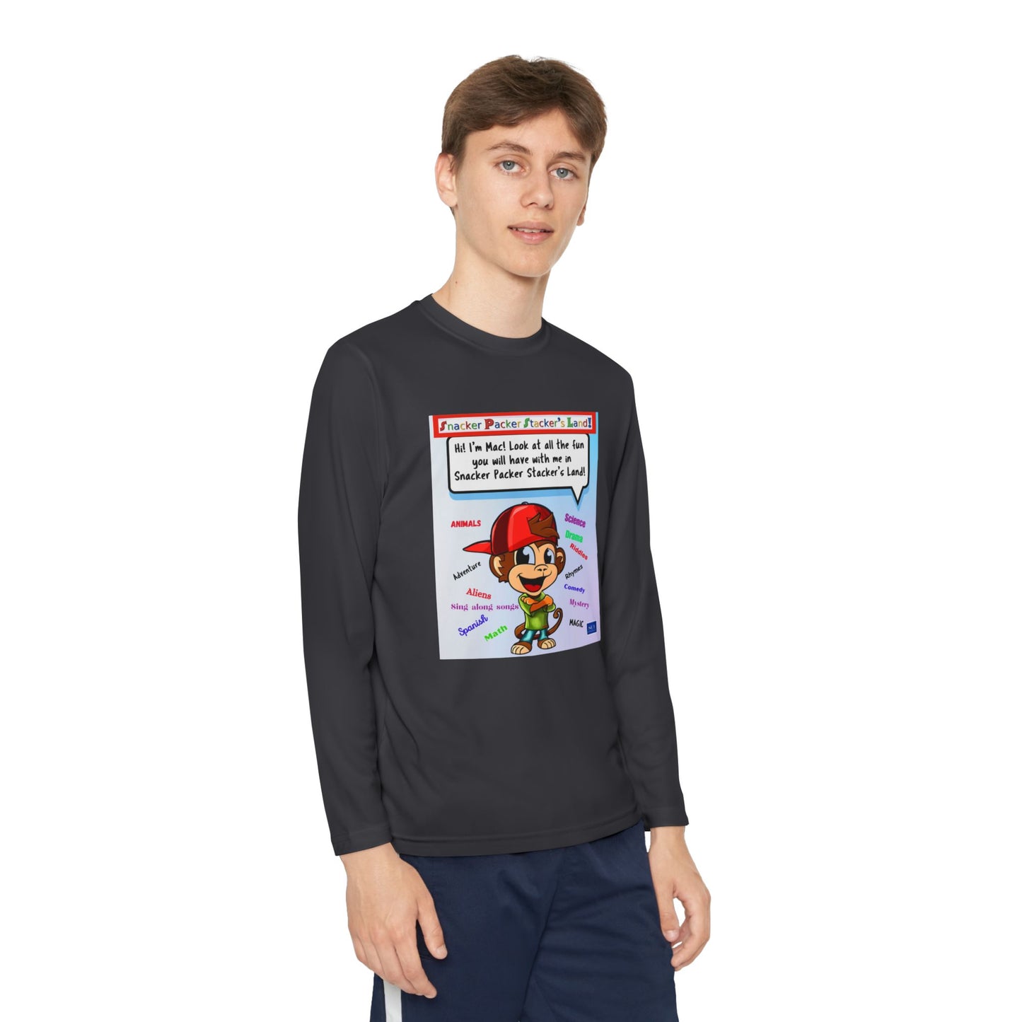 Youth Long Sleeve Funny Teacher Tee
