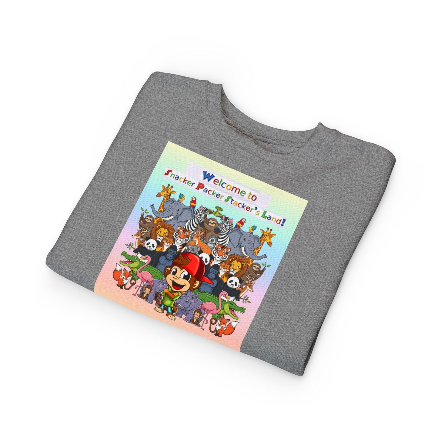 Toddler's welcome to Packer Puckers Land Toddler Sweatshirt