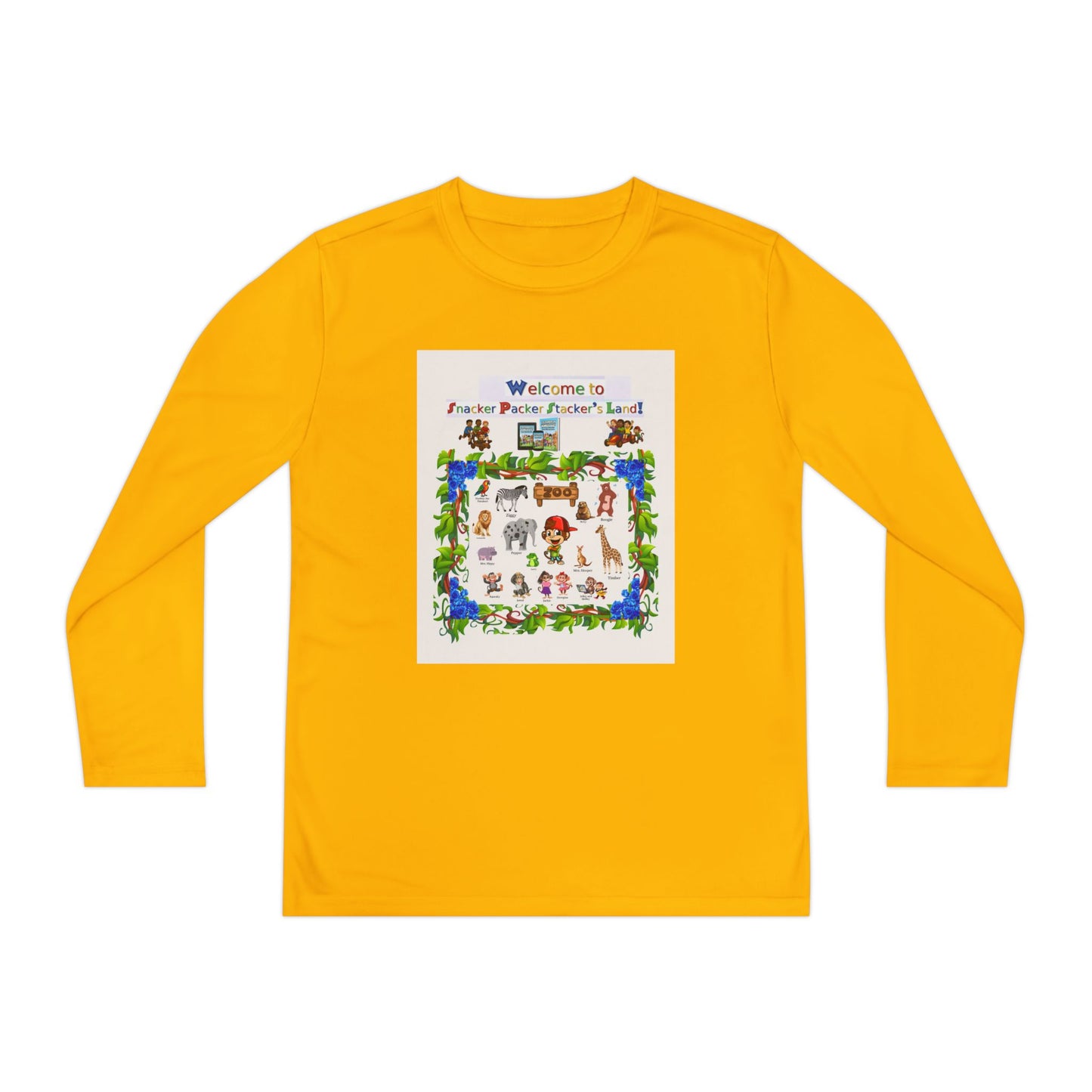 Youth Long Sleeve Tee - Welcome to the Petting Zoo Design