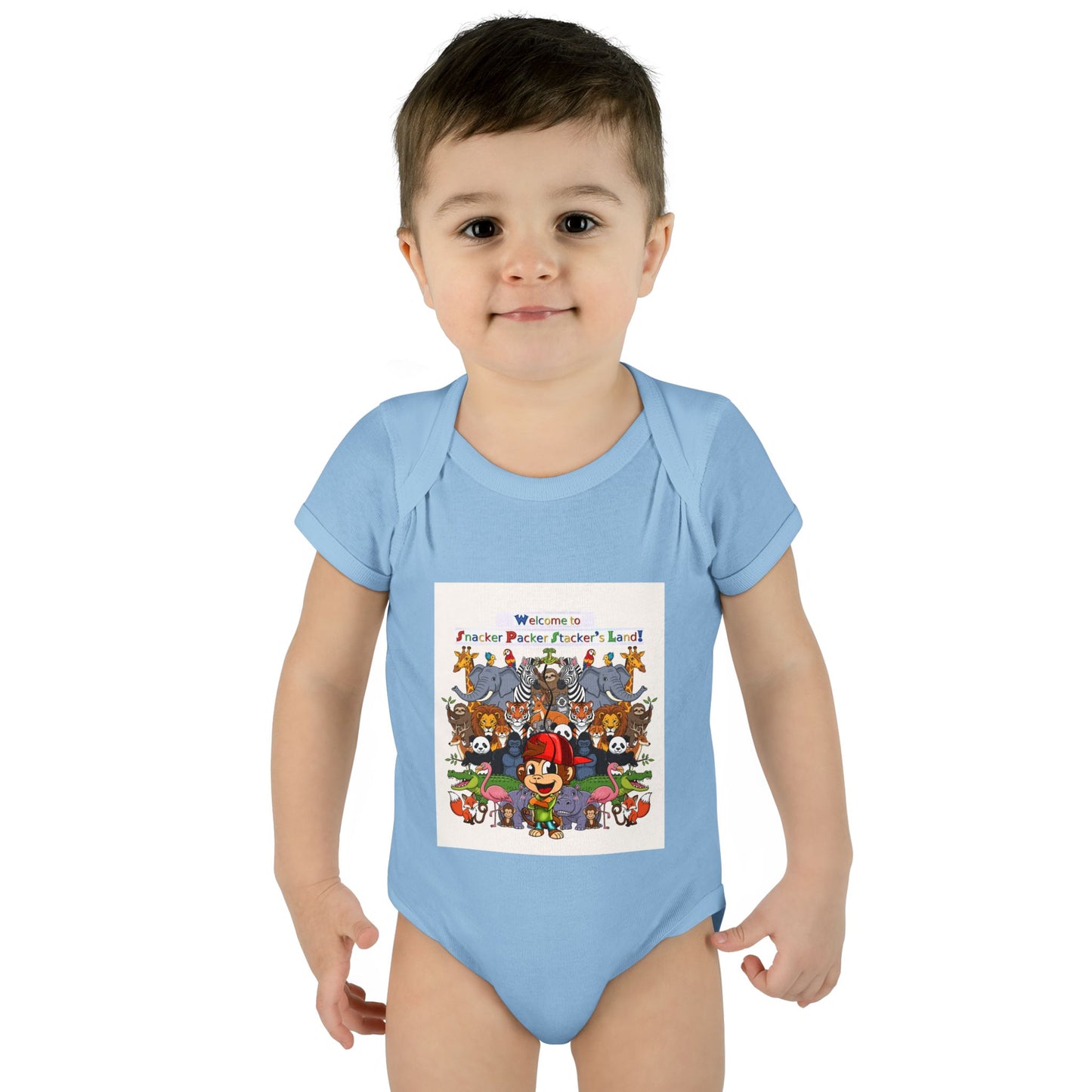 Whimsical Infant Bodysuit, Cute Baby Onesie, Adorable Gift for Newborns, Baby Shower Present, Playful Baby Apparel