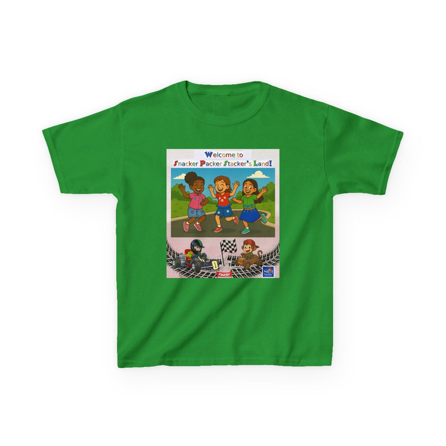 Kids Graphic Tee - Welcome to Snacker Packer's Land