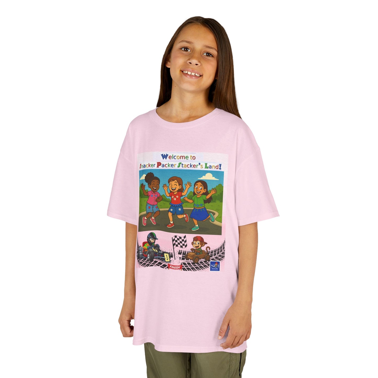 Kids Graphic Tee - Welcome to Snacker Packer's Land