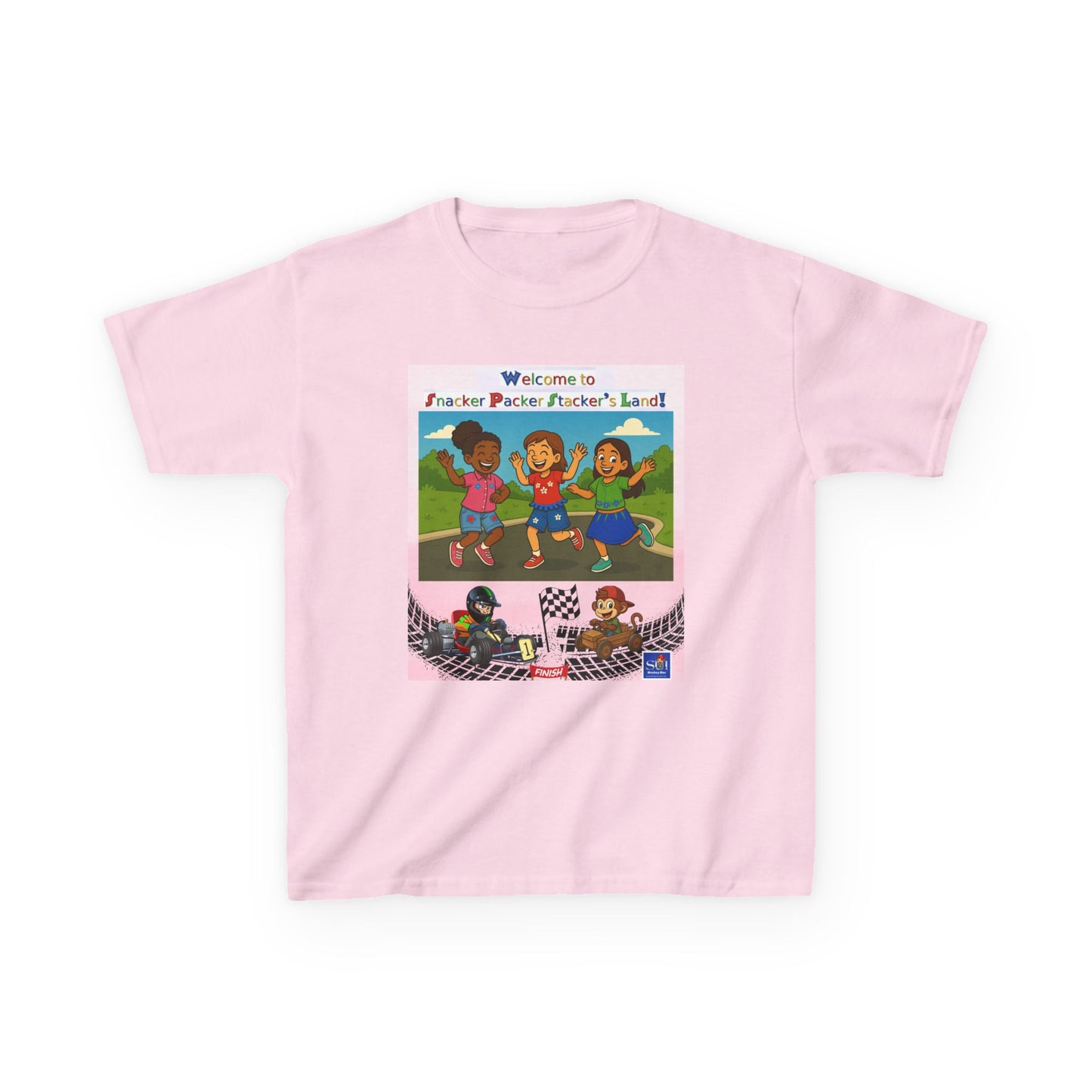 Kids Graphic Tee - Welcome to Snacker Packer's Land