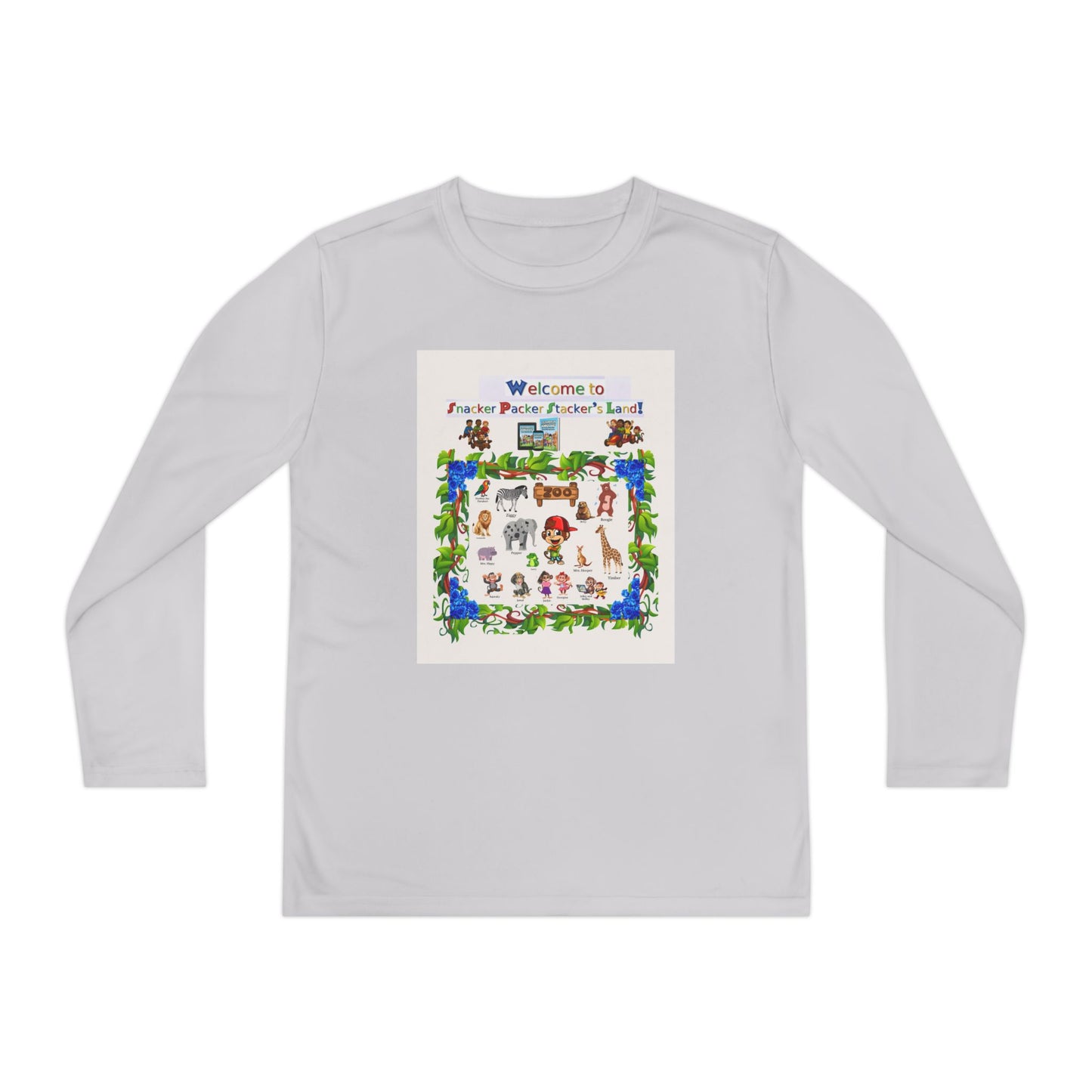 Youth Long Sleeve Tee - Welcome to the Petting Zoo Design