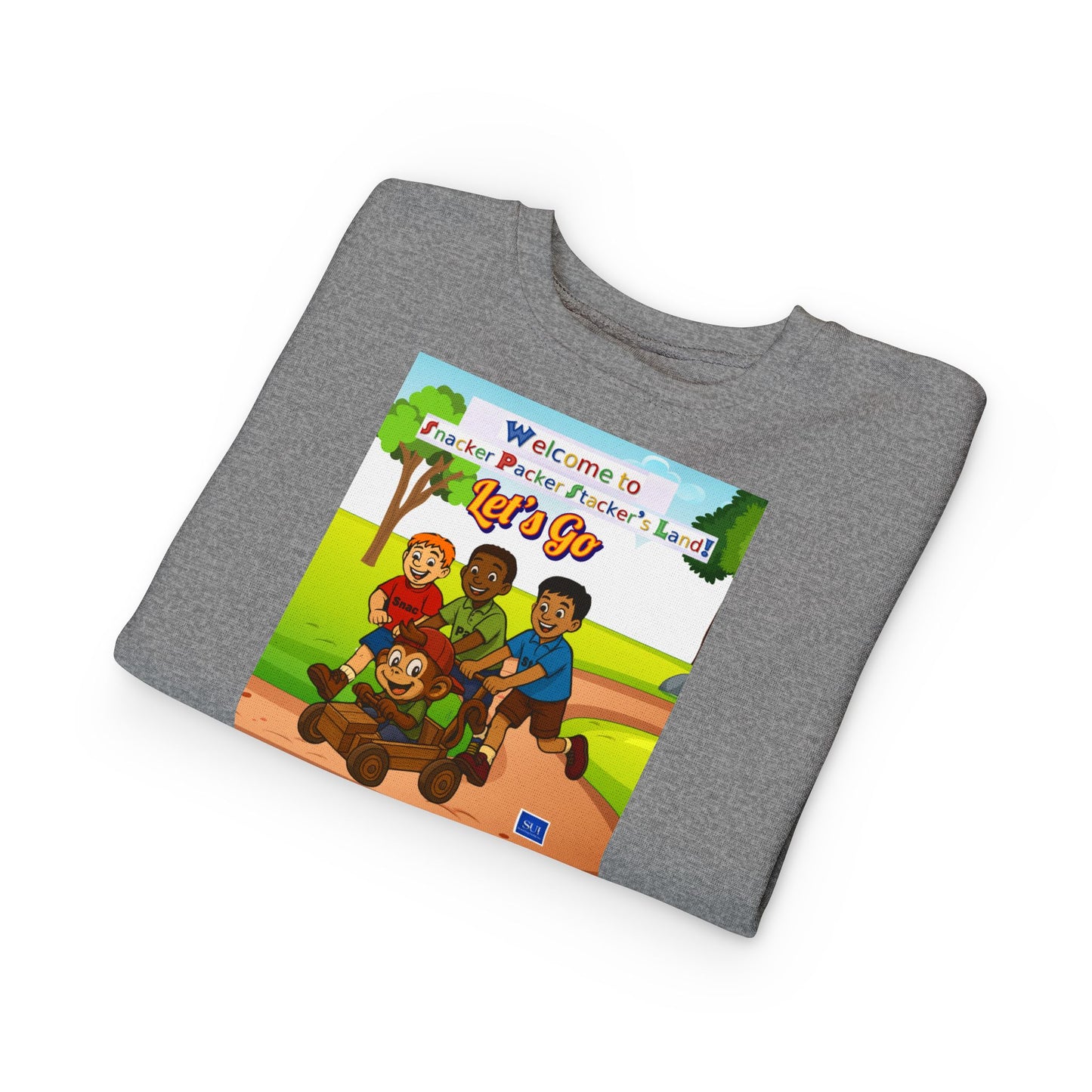 Toddler Sweatshirt - Welcome to Fun Adventures! Let's Go!
