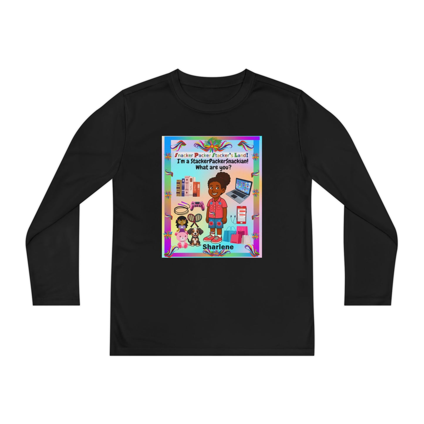 Youth Long Sleeve Tee — I’m a "StackerPackerSnackian!"  What are you?