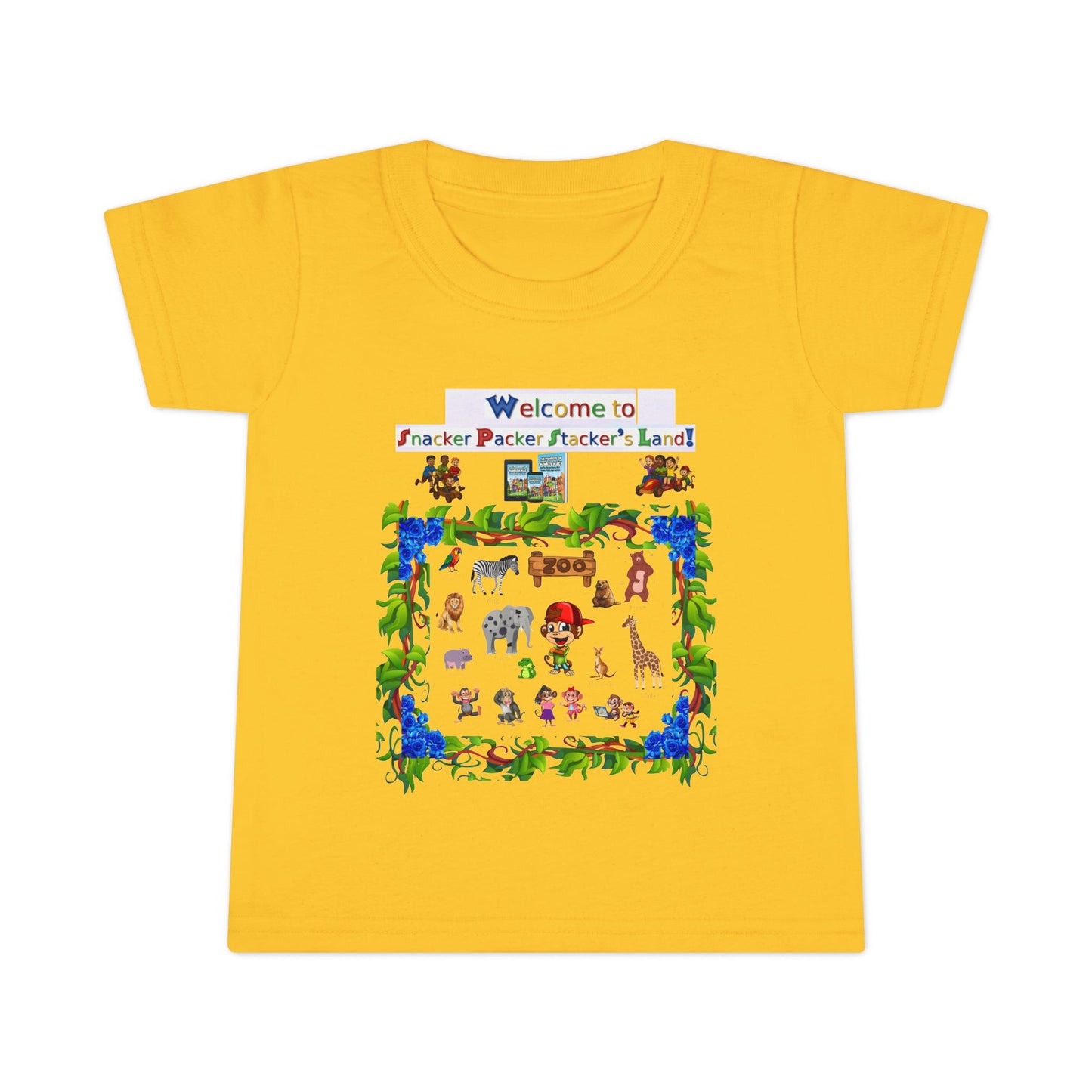Welcome to Snicker Packer Stucker's Land Toddler T-Shirt