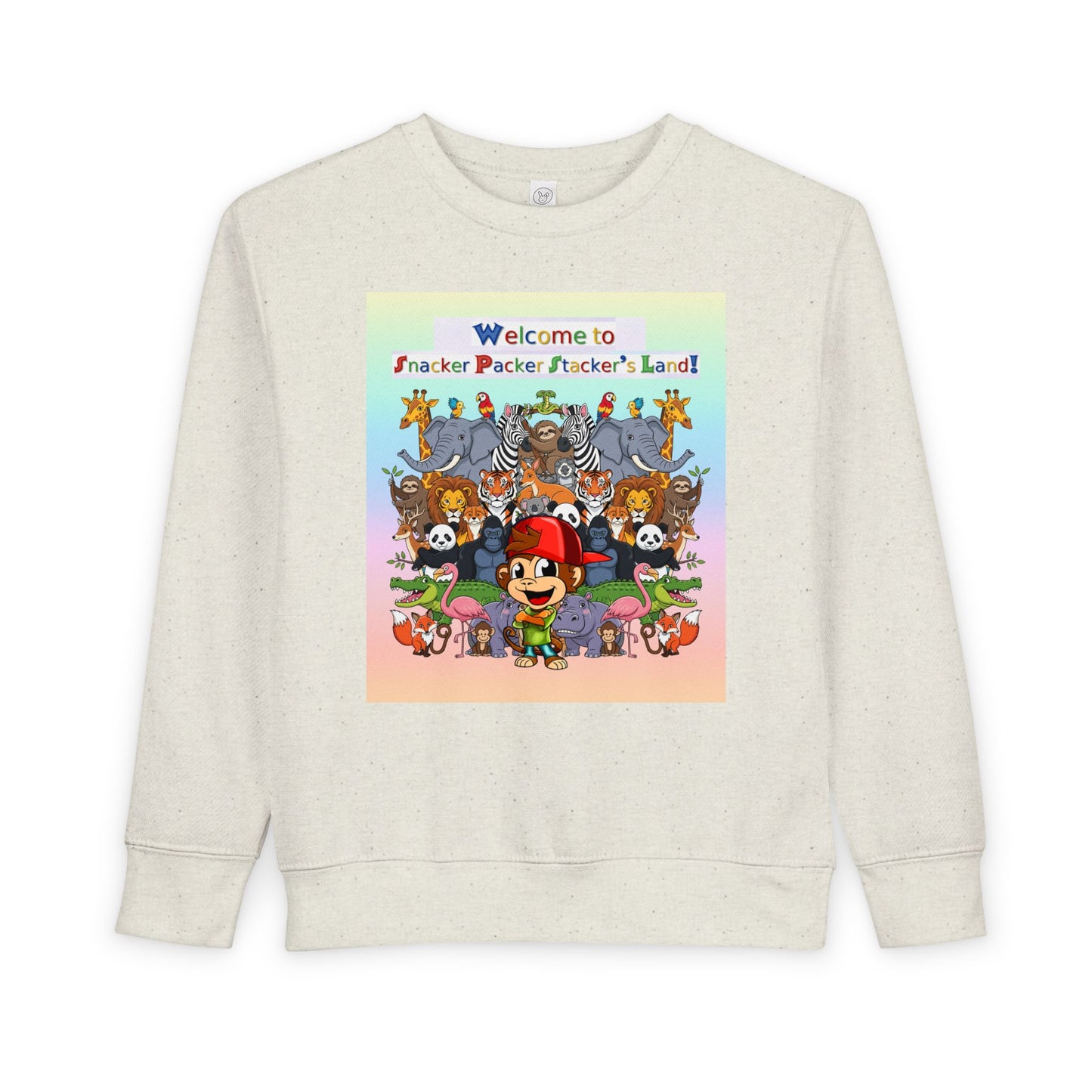 Toddler's welcome to Packer Puckers Land Toddler Sweatshirt