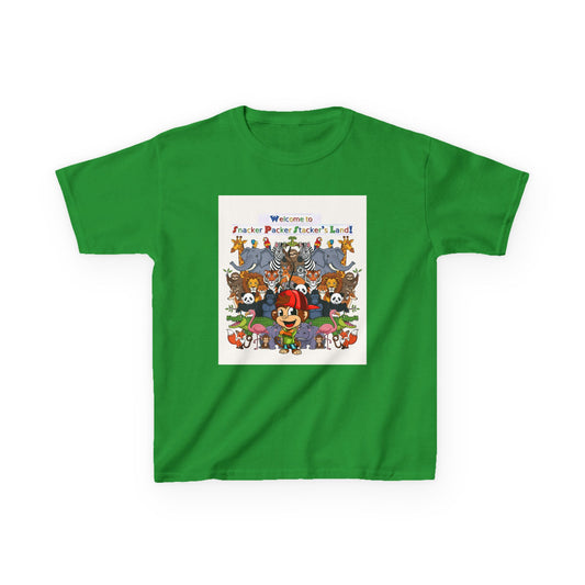 Welcome to Fantasy Animal Kingdom Kids Tee, Fun Graphic T-Shirt, Children's Apparel, Animal Lovers Gift, Kids Summer Outfit, Birthday Gift