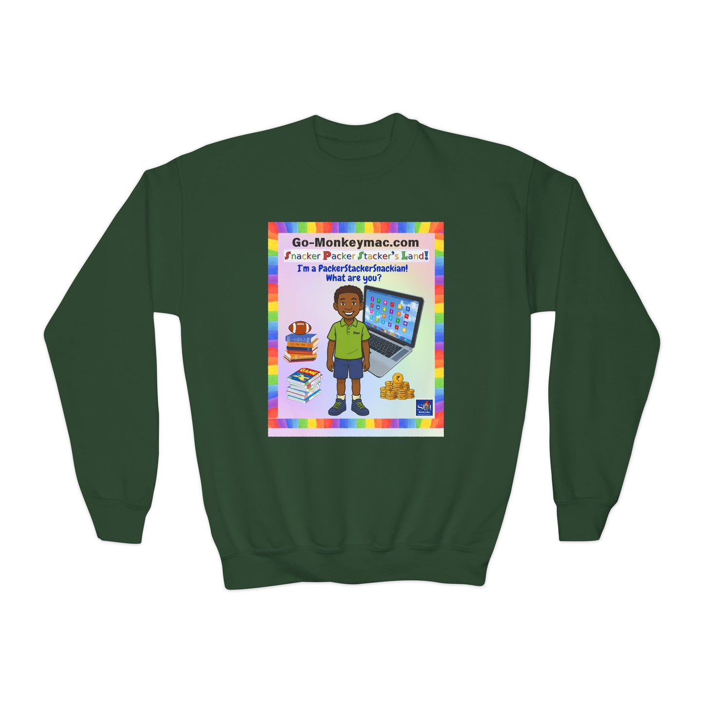 Youth Crewneck Sweatshirt - Perfect for Future Leaders!