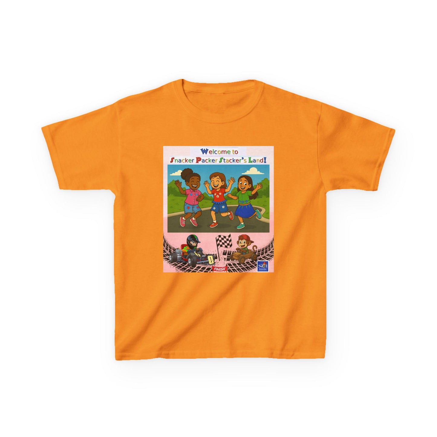 Kids Graphic Tee - Welcome to Snacker Packer's Land