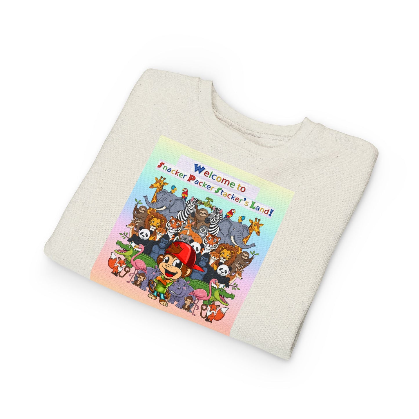 Toddler's welcome to Packer Puckers Land Toddler Sweatshirt