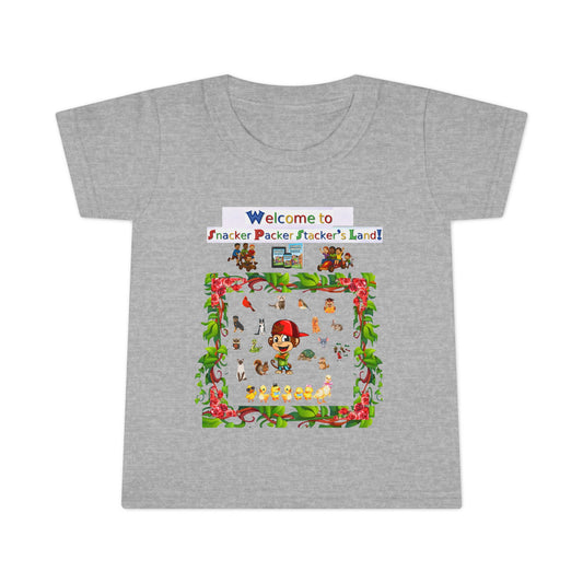 Welcome to Snacker Packer Stucker's Land Toddler T-Shirt