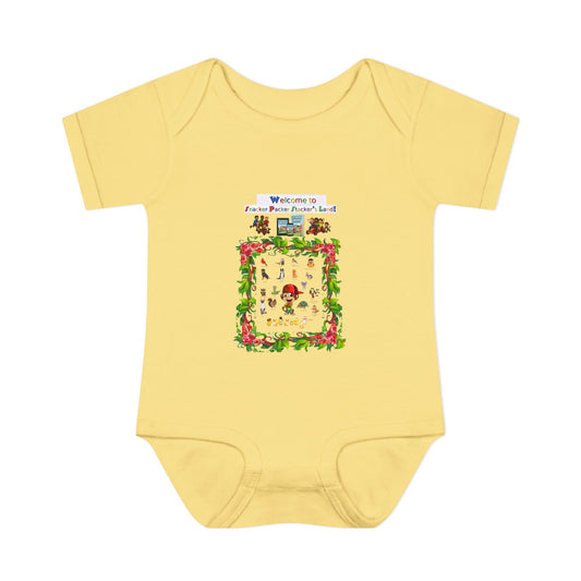 Welcome to Our Merry Little World Infant Bodysuit, Baby Shower Gift, Holiday Outfit, Cute Baby Clothes, Newborn Clothing