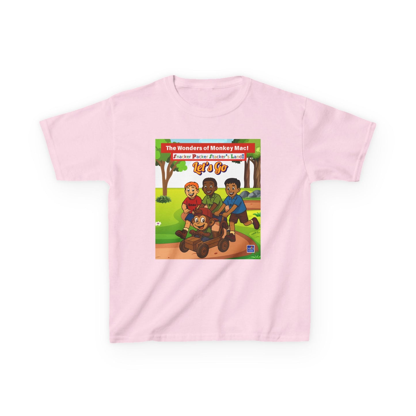 Kids Softstyle Tee - Welcome to Playtime Paradise Design