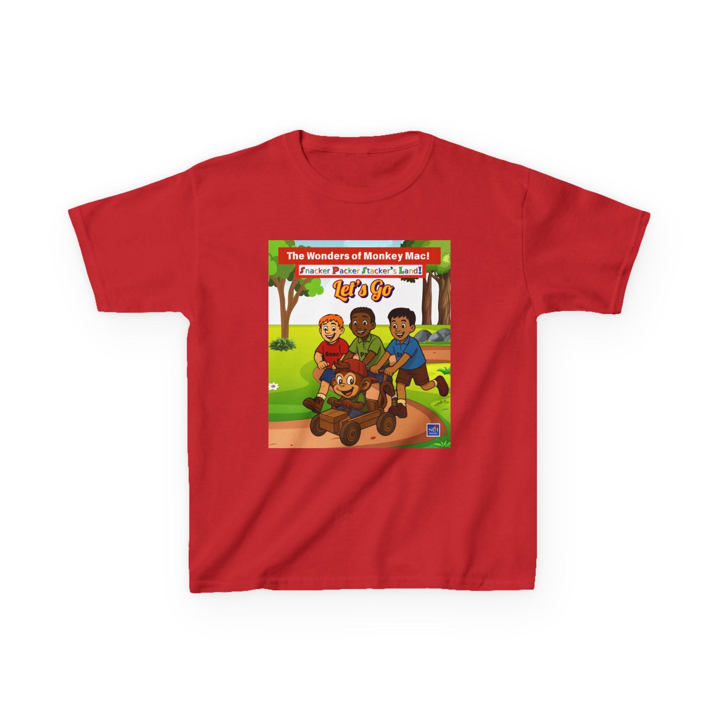 Kids Softstyle Tee - Welcome to Playtime Paradise Design