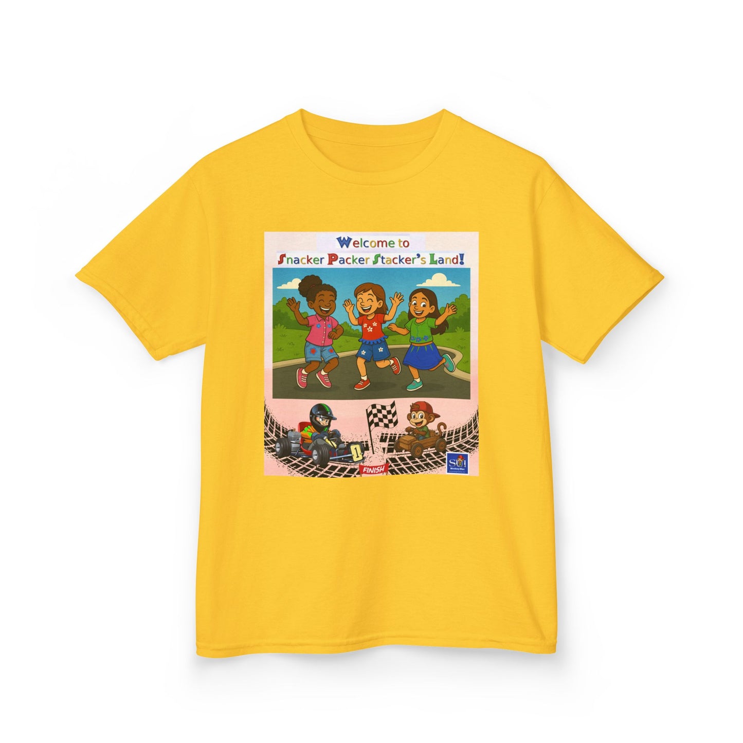 Kids Graphic Tee - Welcome to Snacker Packer's Land